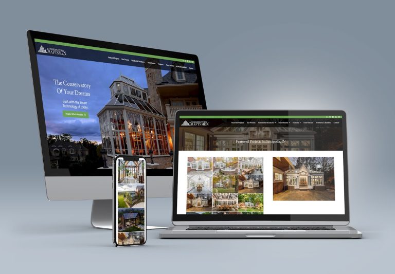 Conservatory Craftsmen Website Design Company Example